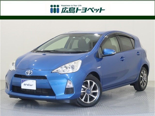 コバルトブルーメタリック（8T7）の　アクア　S　入荷しました。