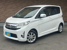 三菱 eKカスタム 660 G 保証付　禁煙車　純正ナビ　フルセグTV　B