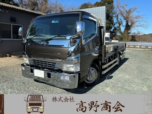 ●H17年式●キャンターワイドロング☆メッキパーツ多数☆ディーラー点検実施車☆◆内装（分解清掃・クリーニング済み）外装（キャビン・ボディともに仕上げ済）