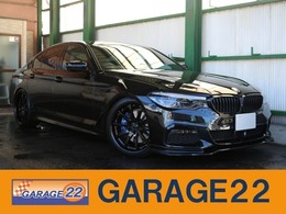 BMW 5シリーズ 530i Mスポーツ 黒革　end.ccリップ　KW車高調　ワーク20AW