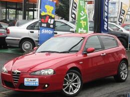 アルファ　ロメオ アルファ147 TI 2.0 ツインスパーク セレスピード 革　HDDナビ　1オナ　HID