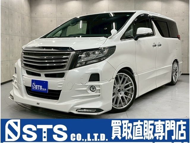 TRDエアロ・マフラー　BLITZ車高調　社外20AW　両側パワスラ　アルパインナビ　DTV　リアカメラ　フリップダウン　黒革シート　パワーシート　シートヒーター　ステアヒーター　前後ドラレコ　ETC