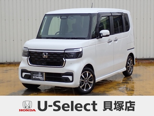 R7年式ホンダセンシング付きN-BOXカスタム入荷しました！元当社デモカー！■純正ナビ■Rカメラ■ETC■LED■PSD■ドラレコ
