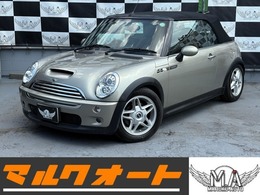 ミニ ミニコンバーチブル クーパーS サイドウォーク 特別仕様車　電動オープン　ブラウン本革シ