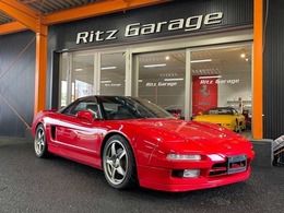 ホンダ NSX 3.0 黒本革シート！左右電動シート！社外17インチ