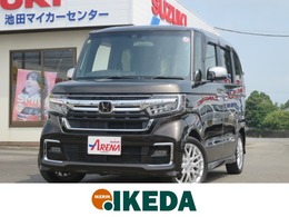 ホンダ N-BOX カスタム 660 L ターボ 純正ナビBカメラドラレコ左右パワスラ