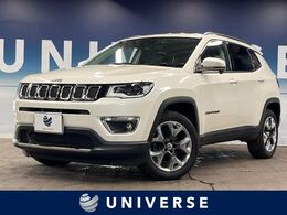 ジープ コンパス リミテッド 4WD 純正ナビ　フルセグ　リアビューカメラ　黒