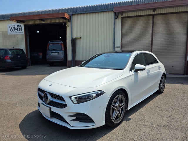 A180AMGライン　サンルーフ　アドバンスドパッケージ　レザーエクスクルーシブパッケージ