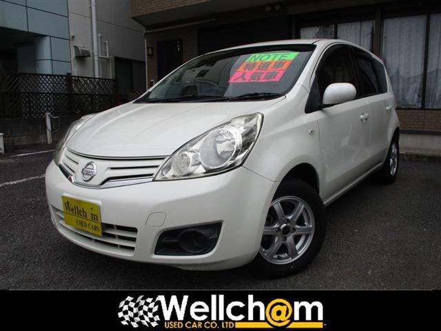 パールホワイト　日産　ノート　入荷致しました！