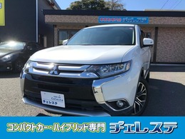 三菱 アウトランダー 2.0 20G セーフティパッケージ 社外フルセグナビ・ETC・パドルシフト・