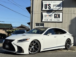 レクサス LS 500 Fスポーツ FORGED　DESIGN(22)　赤革シート