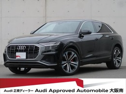 アウディ Q8 55 TFSI クワトロ Sライン 4WD ワンオーナー22インチAWブラックスタイル
