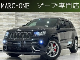 ジープ グランドチェロキー SRT8 4WD 1年保証付 サンルーフ 黒ハーフレザー ETC