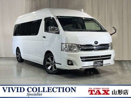 トヨタ ハイエースバン 2.7 DX ワイド スーパーロング ハイルーフ GLパッケージ 4WD キャンピング仕様　8型ナビ　Bカメラ