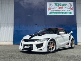 ホンダ S660 660 アルファ ワンオーナー　禁煙車　社外ボンネット・