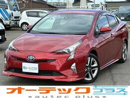 トヨタ プリウス 1.8 A ツーリングセレクション E-Four 4WD 4WD　本革シート　トヨタセーフティセンス