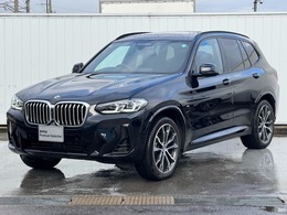 BMW X3 xドライブ20d Mスポーツ ディーゼルターボ 4WD 認定中古車 黒革 サンルーフ ACC LED