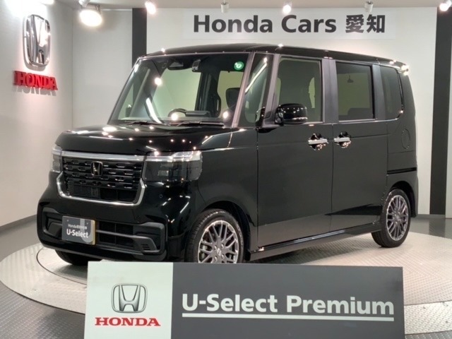 全国納車可 第三者機関証明書付 Honda SENSING 2年保証 ナビLXU-242NBi フルセグRカメラ CD録音 BTオ-ディオDVD ドラレコ ETC装備のN-BOXカスタム ターボ入庫！