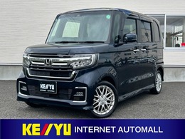 ホンダ N-BOX カスタム 660 L ターボ 禁煙車/神奈川県仕入/純正8型ナビ