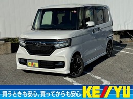 ホンダ N-BOX カスタム 660 G L ターボ ホンダセンシング ワンオーナー　無限マフラー　8インチナビ