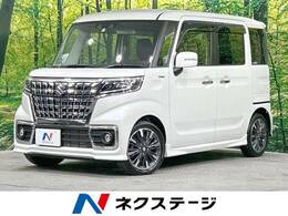 スズキ スペーシア 660 カスタム ハイブリッド XSターボ 4WD 禁煙車 SDナビ 両側パワスラ バックカメラ