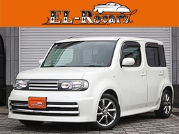 日産 キューブ 1.5 ライダー ナビ 地デジ Bカメラ ドラレコ 専用エアロ
