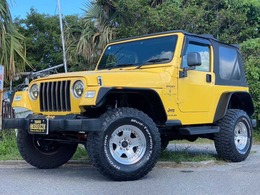 ジープ ラングラー スポーツ ソフトトップ 4WD リフトアップ　社外LEDヘッドライト　アル