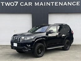 トヨタ ランドクルーザープラド 2.8 TZ-G ディーゼルターボ 4WD TRDスポイラー　レイズ鍛造アルミ