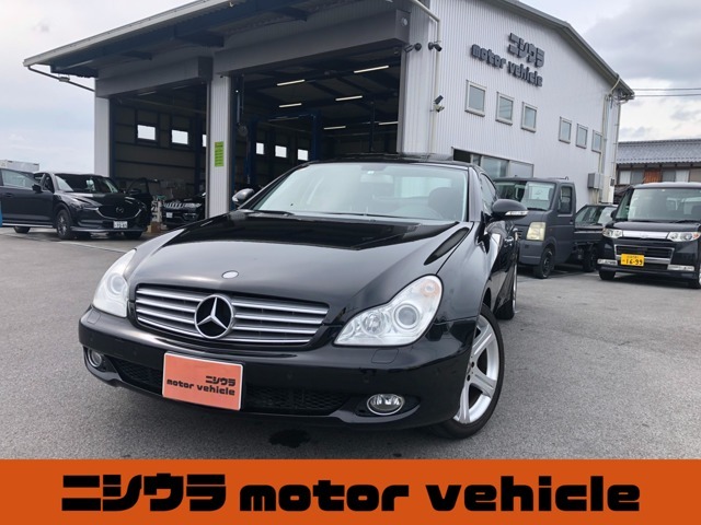 W219CLS550入庫致しました！左ハンドル・黒革シート・サンルーフ付きです★