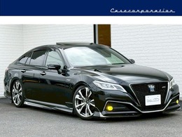 トヨタ クラウン ハイブリッド 2.5 RS アドバンス モデリスタエアロ　4本出マフラー　サンル