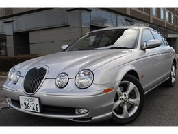 ジャガー Sタイプ 3.0V6 純正17インチアルミ　黒本革シート