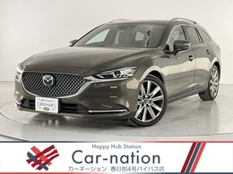 マツダ MAZDA6ワゴン 2.2 XD Lパッケージ ディーゼルターボ 1オーナー 地デジ 360度ビュー 茶革 BOSE