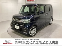 ホンダ N-BOX カスタム 660 L ターボ 純正メモリーナビ中古スタッドレスタイヤド