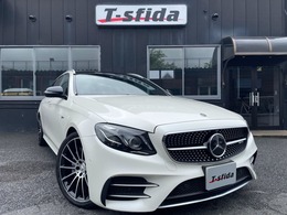 メルセデスAMG Eクラスワゴン E43 4マチック 4WD Pル-フ Burmester HUD AMG20AW ドラレコ