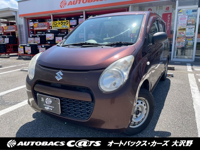 スズキ　アルト入庫しました。ユーザー買取だから出来るお買い得価格です。傷、凹み、タッチアップ補修跡がありますので現車確認をお願いします。タイヤは4本新品に交換、車検整備後納車いたします。