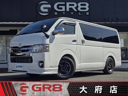 トヨタ ハイエースバン スーパーGLダークプライムII ローダウン パワスラ ベッド フリップM