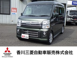 スズキ エブリイワゴン 660 PZターボ ハイルーフ 純正メモリーナビ＆ETC車載器 ローダウン