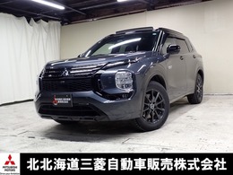 三菱 アウトランダー PHEV 2.4 ブラック エディション 4WD ETC　全方位カメラ　シートヒーター付