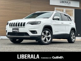 ジープ チェロキー リミテッド 4WD 1オーナーナビ Bカメ TV  ACC 黒革席 温席