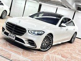 メルセデス・ベンツ Sクラス S500 4マチック ロング ファースト エディション AMGライン (ISG搭載モデル) 4WD 限定540台 リアコンフォート 3DコックP