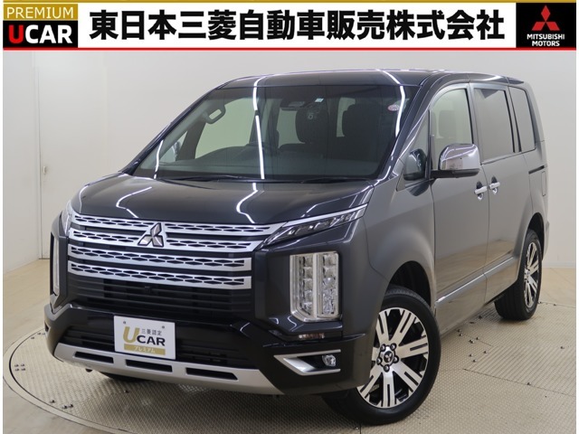 令和5年式　三菱　デリカD：5　P　8人乗り　4WD　社外ナビ　マルチアラウンドモニター　ETC　ドライブレコーダー　電動サイドステップ