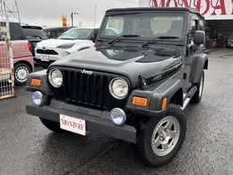 ジープ ラングラー スポーツ ソフトトップ 4WD 5速ミッション　リフトアップ　社外アルミ