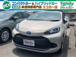 トヨタ アクア 1.5 X 踏み間違い防止装置 Bカメラ登録済未使用車