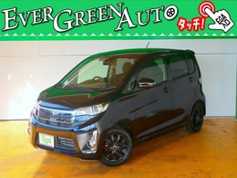 三菱 eKカスタム 660 T eアシスト 走行3.1万K 社外ナビ 衝突軽減ブレーキ