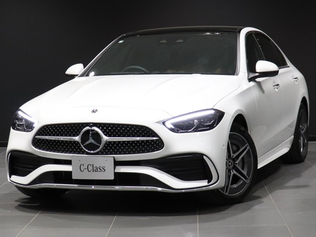 C200 4MATIC AMGライン レザーエクスクルーシブPKG ドライバーズPKG サンルーフ リアアクスルステアリング ブラウンレザー