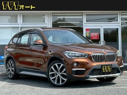 BMW X1 xドライブ 20i xライン 4WD パノラマSR ベージュ革 クルコン 19AW 禁煙