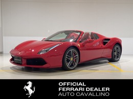 フェラーリ 488スパイダー F1 DCT 認定中古車 OP652 カーボンファイバー・ド