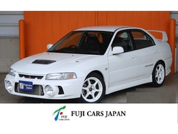三菱 ランサーエボリューション 2.0 GSR IV 4WD P1レーシングホイール　フジツボマフラー