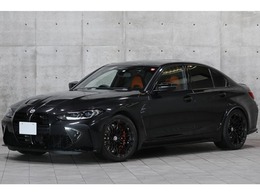BMW M3セダン コンペティション M xドライブ 4WD オレンジ×ブラック革 3Dビュー 1オーナー