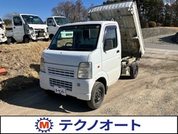 スズキ キャリイ 660 金太郎ダンプ 三方開 4WD エアコン パワステ 5MT車